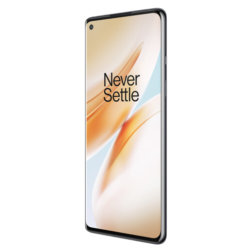 OnePlus85G flagship 90Hz high-definition flexible screen Qualcomm Snapdragon 865 180g thin and light feel 8GB+128GB black mirror ultra-clear ultra-wide angle camera game phone