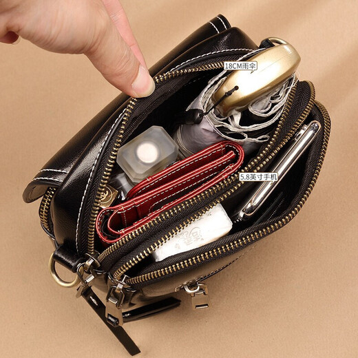 Nalandu Bag Women's Bag Shoulder Bag Small Round Bag Crossbody Bag Light Luxury High-end High-end Sense Gift for Girlfriend's Birthday Gift