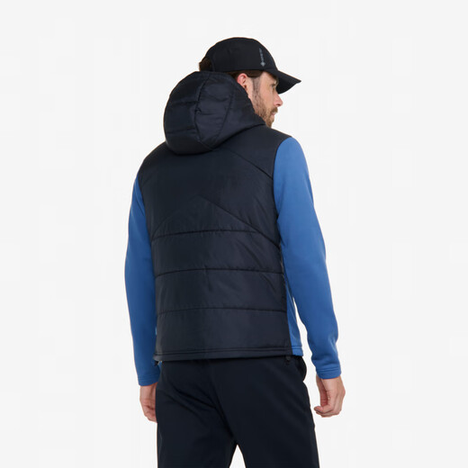 AIGLE [SKI Ski Series] Aiga Fleece Clothes POLARTEC Warm Full Zipper Men Electric Blue BA673 L