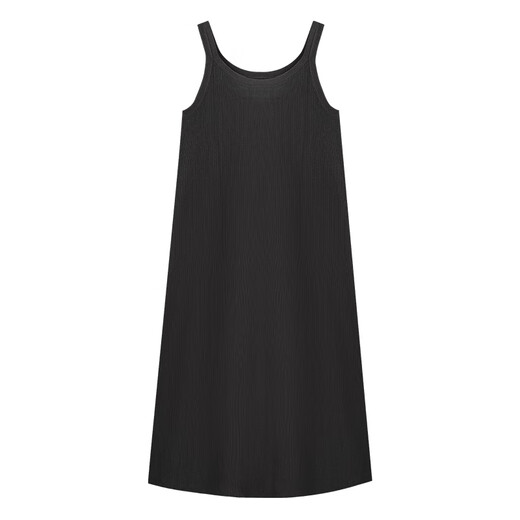 THE SEA LIFE Ohai Life Dress Women's 24 Autumn and Winter Versatile Simple Gentle Comfortable Soft Breathable Dress A13062 Alfalfa Gray M