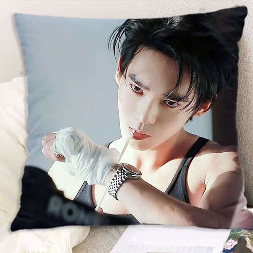 Yushi pillow Fengshen Jifa peripheral double-sided cushion best friend classmate birthday gift room dormitory pillow Yushi 2 45x45cm (pillow core + pillowcase)