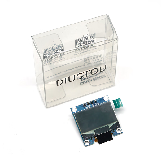 Throwing stones OLED display module 0.91/0.96/1.3 inches HD development board display blue/white/yellow blue optional 0.96 inches blue 4P 1 box