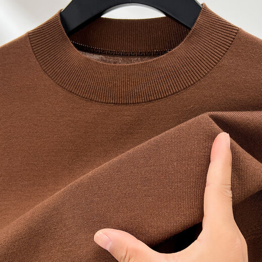 Hengyuanxiang Pullover Herren Frühling und Herbst neuer Rundhals-Langarmpullover Freizeitpullover Wollpullover für junge und mittlere Menschen Yanmo XL 180/52/115