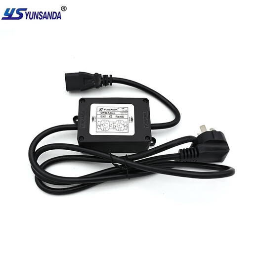 Single-phase 220v household power filter AC bipolar purification anti-interference isolator CW4L2-10A-L CW4L2-10A-L+C14
