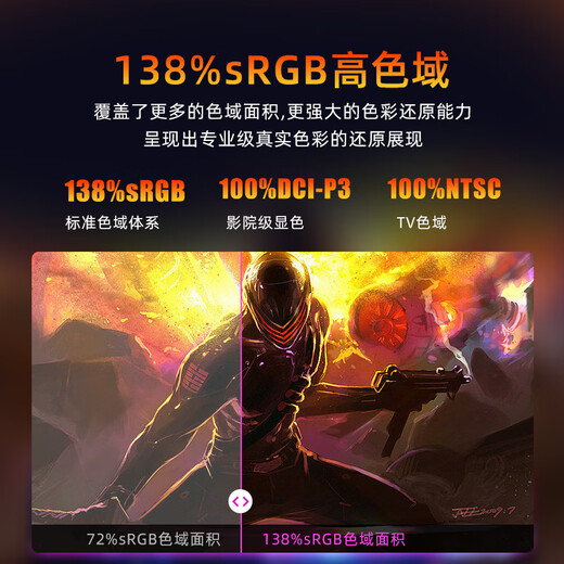 松人（SONGREN）2K180Hz显示器27英寸专业IPS电竞黑神话游戏电脑显示屏 27英寸2k/180Hz/升降旋转