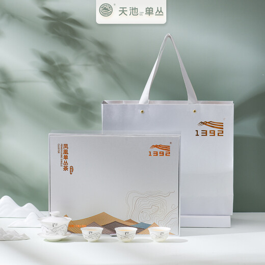 天池茶叶乌龙茶凤凰单枞鸭屎香潮州单丛茶春茶新茶礼盒送礼 鸭屎香礼盒210g*1盒