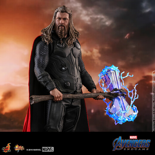 HOT TOYS复联4 雷神 胖雷神 1：6比例珍藏人偶 MMS557雷神1:6珍藏人偶