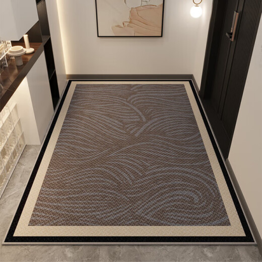 
VANMBO entrance door floor mat can be customized with high-end sense and dirt-resistant free washing entrance door light luxury American retro foot mat TB-719 120*140CM