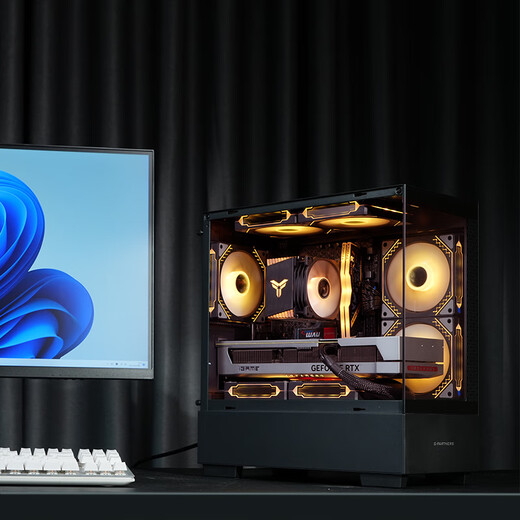 Colorful Family Bucket i5 12490F/14490F Colorful RTX5060 5060Ti 5070 gaming desktop assembly computer console game machine DIY assembly machine with seven i5 12600KF+RTX 5060