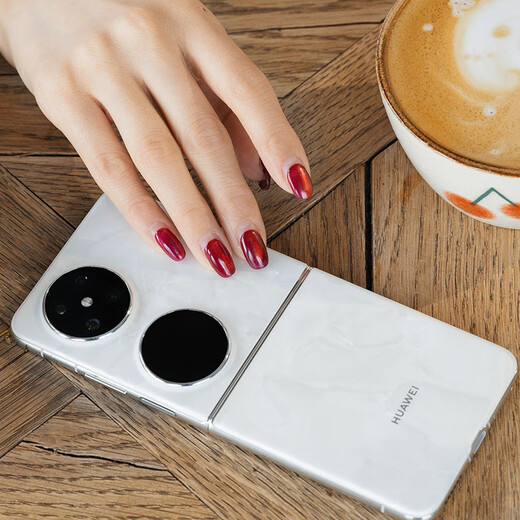 Huawei pocket2 small folding screen new mobile phone 24th issue | interest-free flip folding Hongmeng system NFC two-way Beidou satellite news 2024 launch high-end flagship 3X Rococo white 12G+256GB official standard configuration