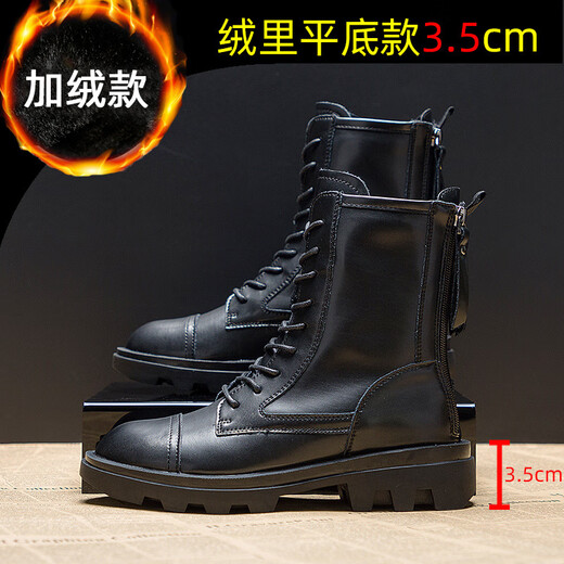 VBMGS Cowhide Bottes courtes pour femmes 2024 Automne Nouvelles bottes féminines Bottes Martin à la mode pour les femmes Style britannique Bottes polyvalentes pour femmes pour femmes