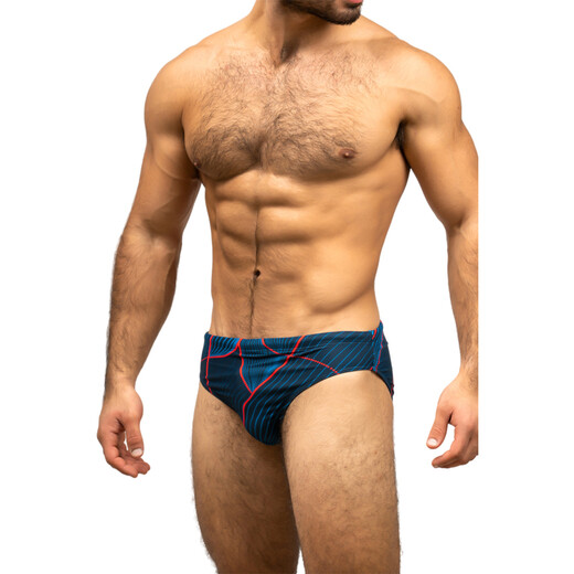 TADDLEE briefs men's large size quick-drying sports men's swimming trunks loose casual men's swimsuit low-waist swimming shorts TAD-2022QZ-105 S 155-185cm 45-60kg