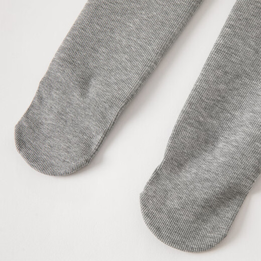 DAVE&BELLA children's leggings, baby socks, autumn and winter girls' pantyhose, toddler elastic socks, fashionable children's socks, children's clothing, gray 140cm (recommended height 130-140cm)