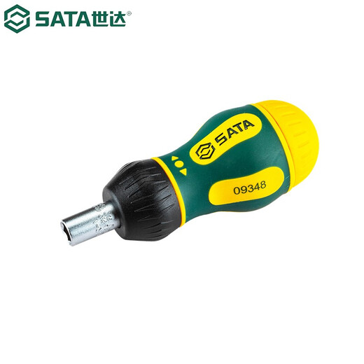 SATA Tools 6-piece ultra-short ratchet screwdriver set 09348