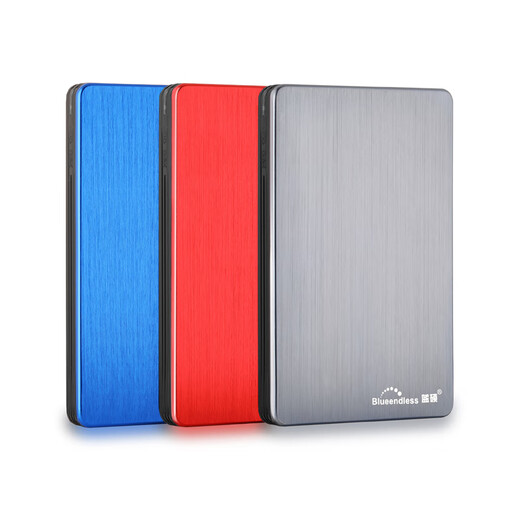 BLUEENDLESS USB3.0 mobile Festplatte 2,5-Zoll-Android-Telefon Typ-C-TV tragbare Speicherfestplatte grau 500 GB