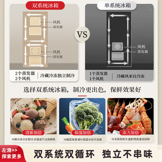 TOSHIBA Dabai Peach Pro463L six-door Japanese-style multi-door refrigerator dual-system ultra-thin zero-embedded automatic ice making tempered glass small apartment GR-RM483WI-PG1B3 national subsidy