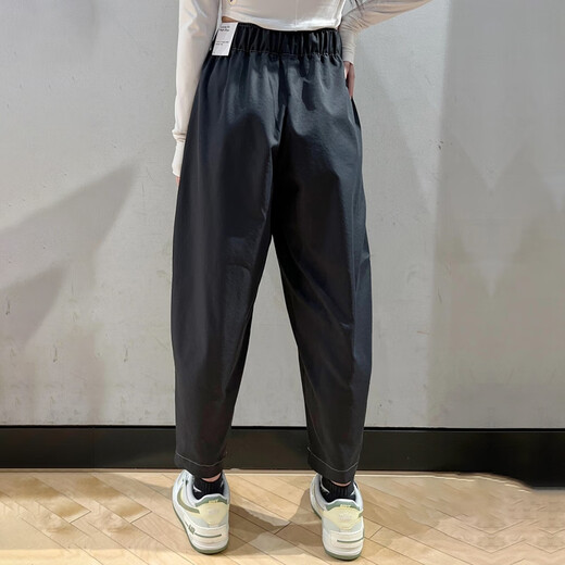 耐克（NIKE） 运动裤女裤夏季新款休闲裤梭织工装裤宽松九分裤HF6174-010 HF6174-010黑色 M
