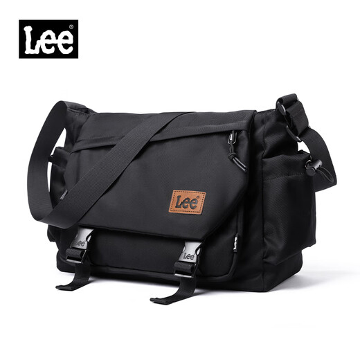 Lee men's crossbody bag 2025 new large-capacity shoulder bag women's casual lightweight messenger bag commuting outing shoulder bag