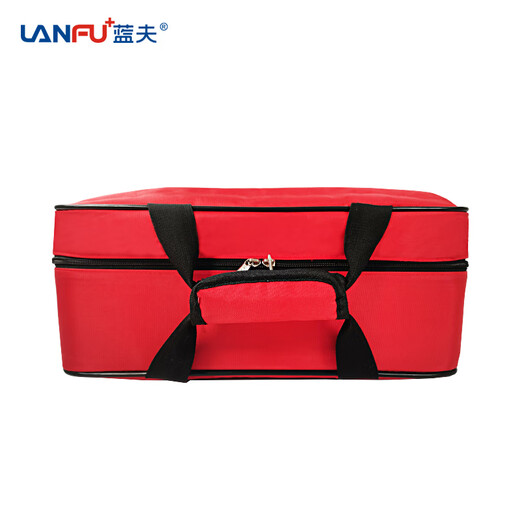 Lanfu Lanfu Protección médica Paquete de emergencia Los deportes al aire libre siempre están equipados con un conveniente paquete médico de Trauma and Trauma Care [Conjunto de rescate 40 Categoría de 82 piezas] LF-12102B