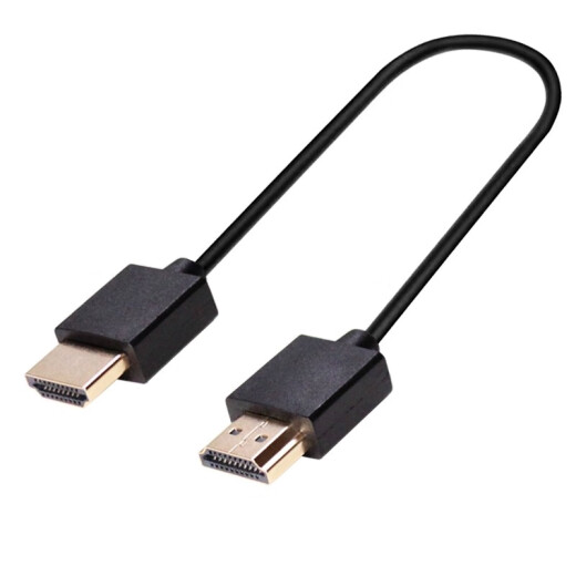 时雨（SIYUNR）超细HDMI线 4K60Hz 2.0版 线径3.2mm单反相机记录仪笔记本台式电脑连接显示器电视投影仪视频线 SY-H5010 超细软HDMI线 1米