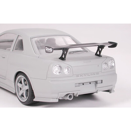 
Tamiya 1/24 sports car car sedan Nissan NISSAN assembly car simulation model ornament imported gift GTR R34 sports car fixed wind wing 12611