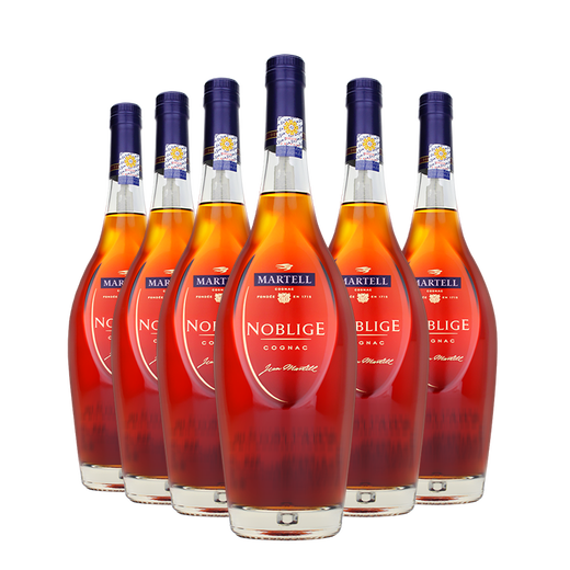 马爹利名士1000mL老包装 干邑白兰地法国进口洋酒名仕2斤装中秋父亲送礼 宴席囤货送礼 1000mL 6瓶