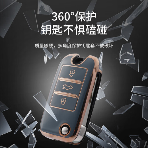 Sapphire Sea Dragon convient à Roewe RX5 Couverture clé 19 Modèles Special 18 Modèles i6 Full-Pack Rx3 Creative Rx8 Buckle EI6 / EI5 Men de voiture et femmes Couverture clé Shell Buckle TPU