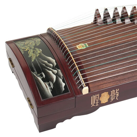 Dunhuang Brand Guzheng 698 série adulte performance haut de gamme professionnelle Guzheng Guzheng Guzheng prospère comme une image de calligraphie de rêve 20698p des milliers de montagnes et de couleurs