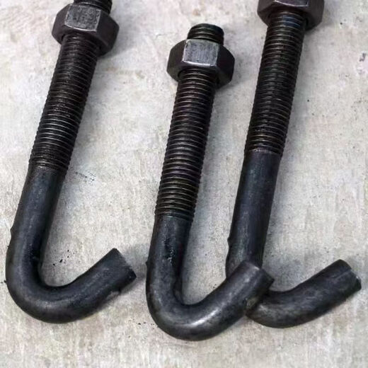 Vibrating screen screw hook mine screen bolt accessories mine vibrating screen accessories hook foot screen screw M12*140200 set