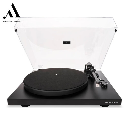 ARGON AUDIO ARGON TTMK2 vinyl record player upgraded version vinyl turntable hifi audiophile grade gramophone retro desktop black (TT MK2 upgraded version)