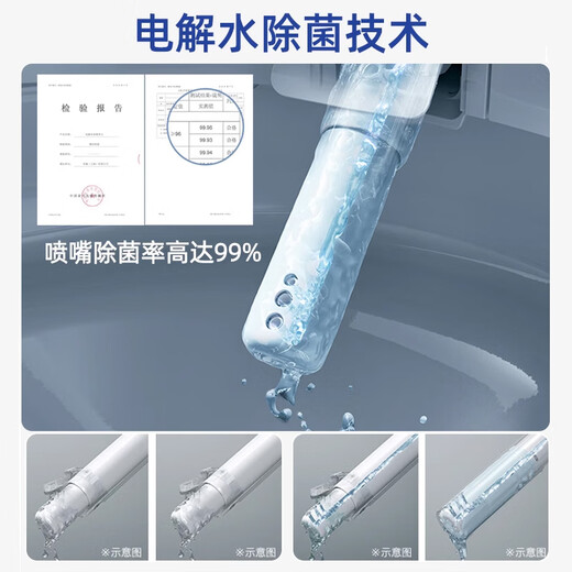 TOTO智能家居TOTO CES8D210/9878/9898WCS/8B010全自动一体马桶水洗 CES8B010MCN(白色遥控器） 305mm