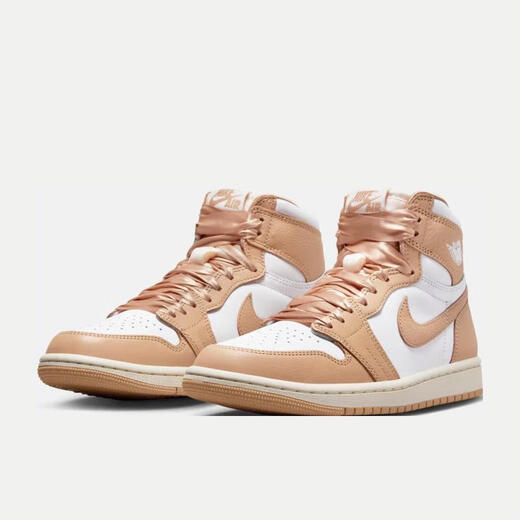
Nike aj men's shoes and women's shoes Air Jordan 1 High OG high top aj1 retro trendy casual basketball shoes FN6622-201/brown 35.5