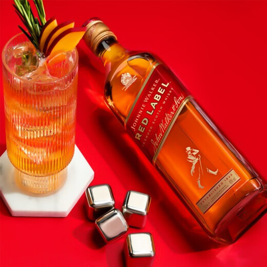 尊尼获加（JOHNNIE WALKER）苏格兰调和威士忌洋酒黑方黑牌12年高地斯佩塞艾雷岛 原瓶进口 尊尼获加红牌 700ml