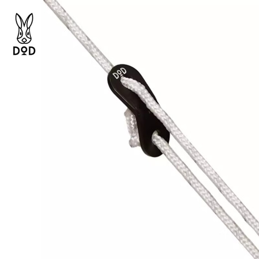 DOD wind rope sky curtain rope outdoor camping luminous tensioner tent fixed windproof rope white side rope RP2-829-WH