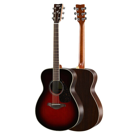 雅马哈（YAMAHA）FG830单板民谣木吉他弹唱FS830 / FG850原声电箱指弹初学进阶亮光 40英寸烟棕渐变FS830 TBS-原声