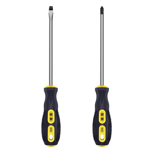 Baolian Screwdriver Industrial Grade Strong Magnetic Screwdriver Tool Set Super Hard Screwdriver Small Screwdriver 6*125 Cross