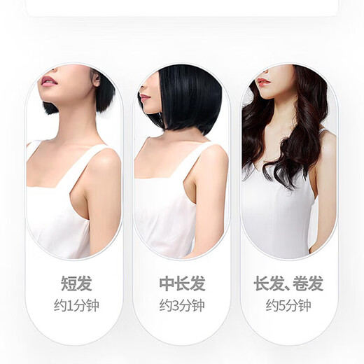 Xiaoshi (showsee) home hotel dormitory hair dryer high power 20 million high concentration negative ions hair care high wind speed drying noise reduction leafless gift portable 1800W high power hair dryer large air volume A10 comes standard with 20 million negative ions