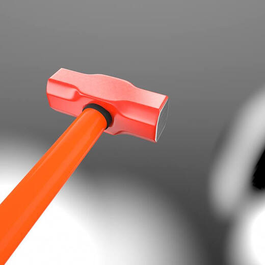 Xiangjile large octagonal hammer 2 pounds 3 pounds 6 pounds 7 pounds 8 pounds 12 pounds 14 pounds hammer heavy wall smashing 14 pounds handle octagonal hammer with handle about 12 Jin Jin is equal to 0.5 kilograms