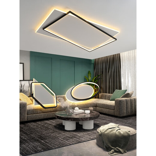 Yongzhi living room headlight hall light 2024 new style atmospheric led ceiling light bedroom main home large lighting fixtures whole house round 40cm-high light
