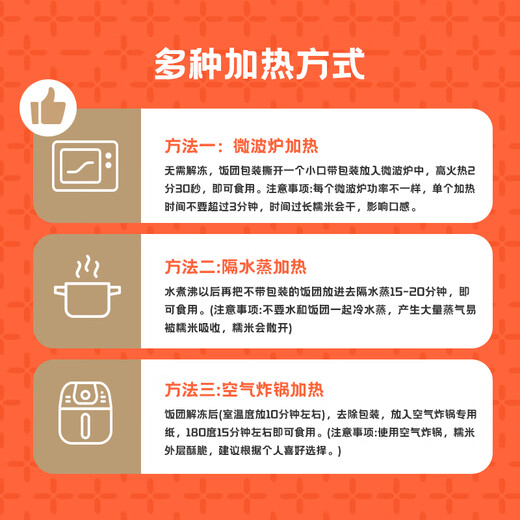 米达屋多口味饭团170g*5个+150g*1个速食早餐儿童方便食品微波即食