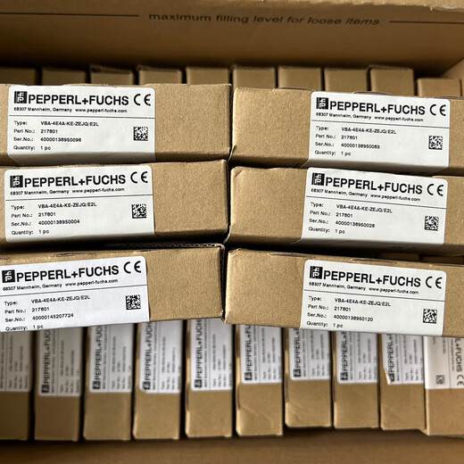 Pepperl+Fuchs safety barrier VBA-4E4A-KE-ZEJQ/E2L German P+F spot