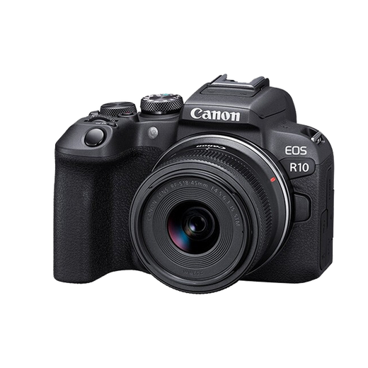 佳能r10 微单相机 APS-C画幅 家用旅行 EOS R10 vlog数码照相机4K轻量小型 R10+RF-S18-45套机 套餐一【含基础配件 再送699元大礼包】