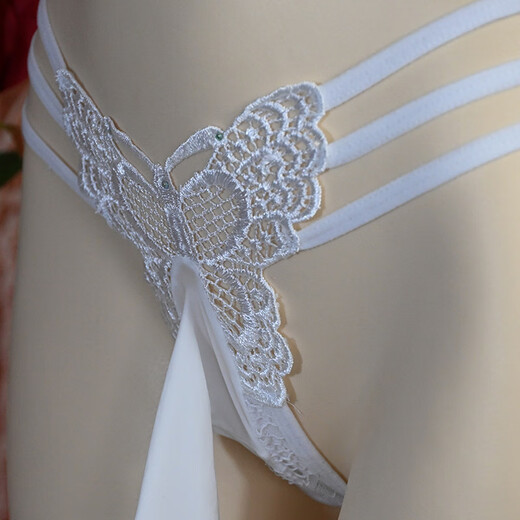 Sexy Herrenanzug, sexy Unterwäsche, Spitzen-Tanga, transparente Stickerei, großer Kerl, sexy Liebe, Seide, verführen Pseudo-Mädchen, niedrige Taille, Paar Sex, anregende und neckende Kleidung, Smong schwul, meihong (80-135jin [Jin gleich 0,5 kg]) Waffentrennung, die Mund-Mund-Mund-Mund-Mund-Mund-Mund-Mund-Mund