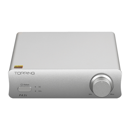 
TOPPING PA3S fever professional speaker 80W*2 balanced high power digital amplifier hifi household balanced amplifier PA3S standard silver