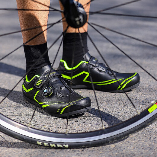 WestBiking cycling shoes for men and women, non-locking mountain bike cycling shoes, non-locking cycling shoes, outdoor sports shoes [non-locking cycling shoes] white 40