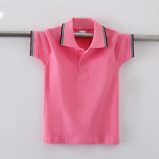 Jungen T-Shirt Kurzärärmelte Kinder-Sommer-Revers-Polo-Hemd Kinderkleidung 2024 neuer Stil mit mittlerem Stil mit mittlerem Kinderbaby halbärmelig.