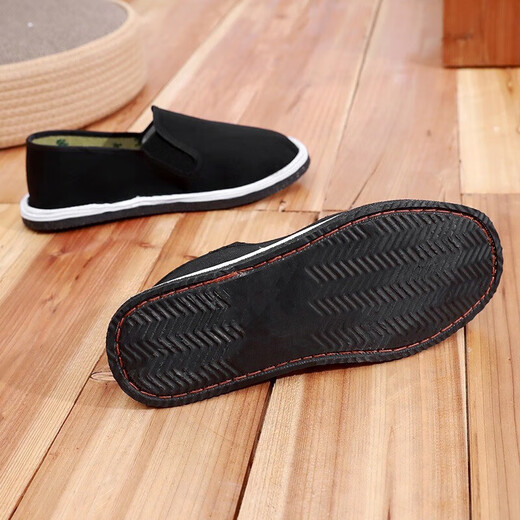 Moonlight Rabbit (3520) military single shoes authentic 0538 military board shoes old Beijing cloth shoes men's shoes extra large size 01 Industrial Army Tire Sole Cloth Shoes 41
