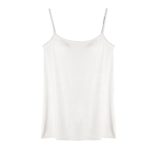 Langsha Vest Vest Seda de Seda de Seda de Ice Feel Feelias Camisa de la Base Slim Summer White 2XL 175 [130-150Jin [Jin equivale a 0.5 kg]]