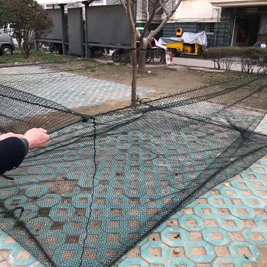 Customized thickened fishing net breeding net pull net clear pond fishing net lift net fish pond pollution blocking partition net nylon net 90 strands 3 cm per square