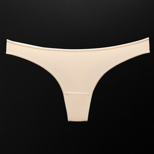 Tous les purs-trousseurs en coton pur en coton pur-tong pour filles tongs pour femmes basses basse taie marquée sous-vêtements sexy peau de peau de peau S 84-96jin [Jin est égal à 0,5 kg]